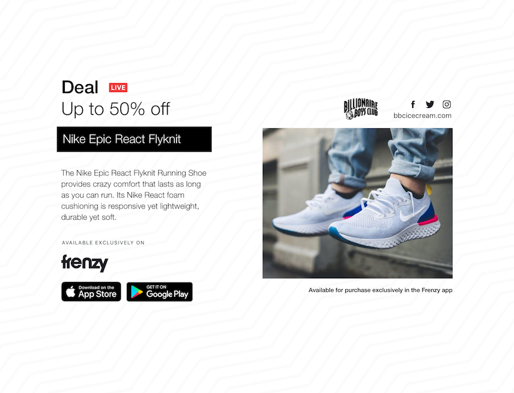 Frenzy final design mobile