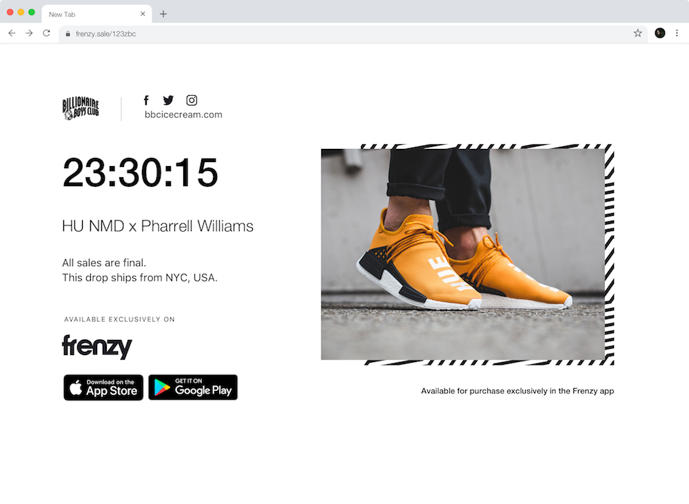Frenzy option 2 desktop
