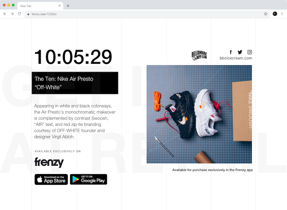 Frenzy option 3 desktop