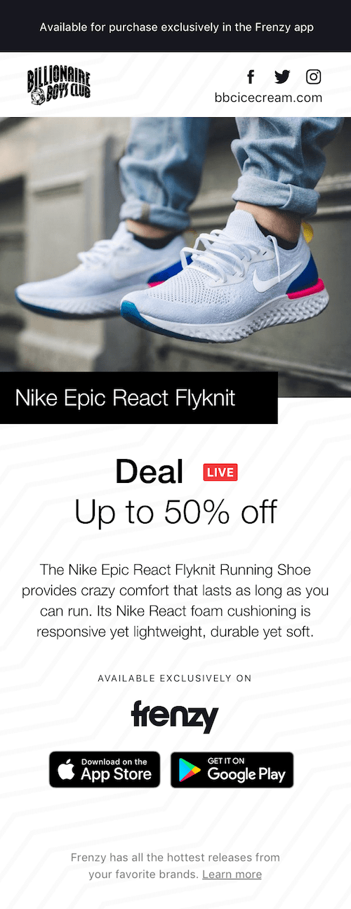 Frenzy final design mobile