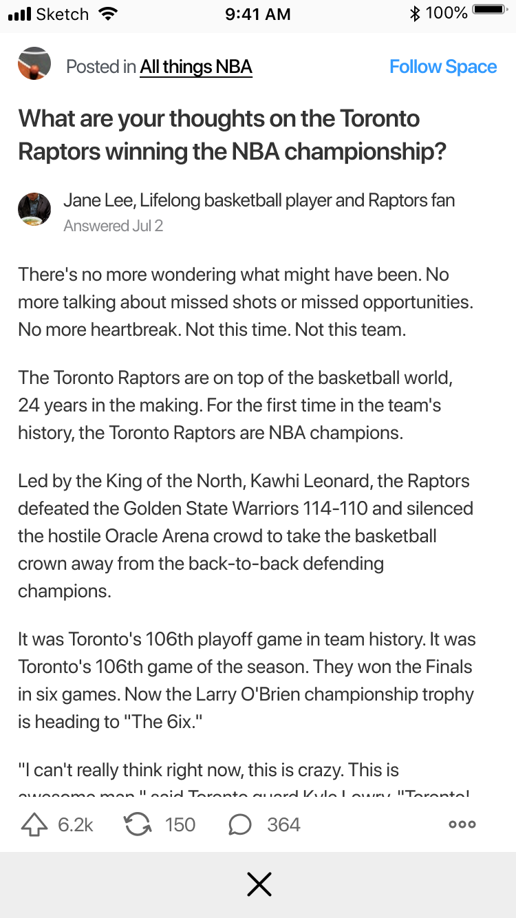 Third mockup of final solution