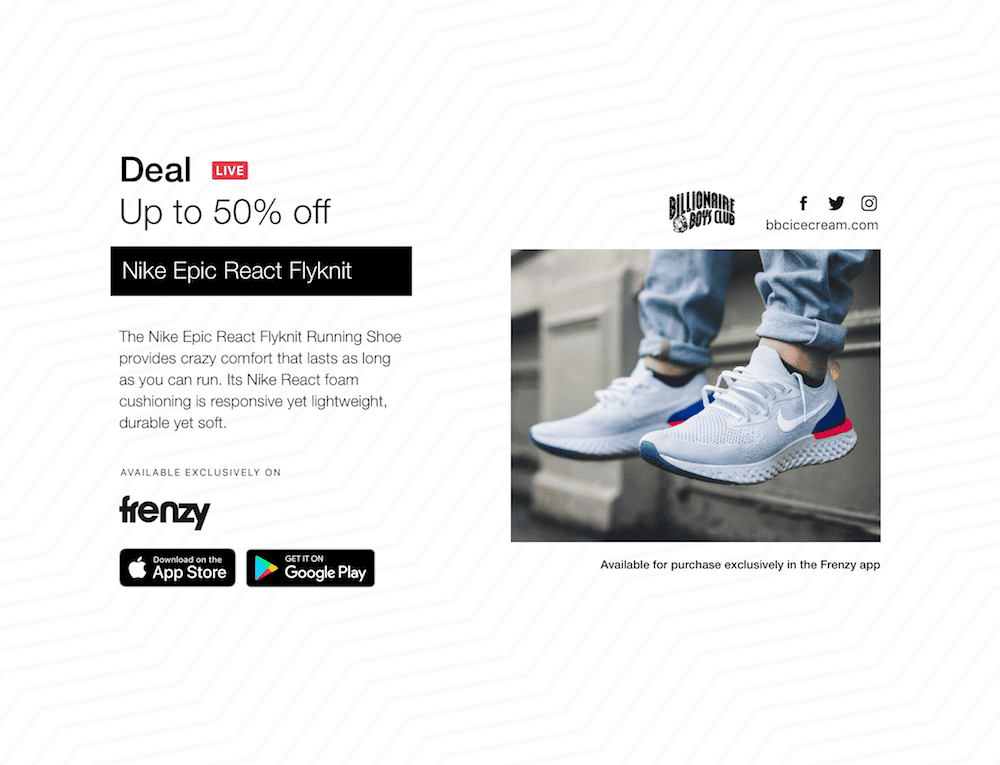 Frenzy final design mobile