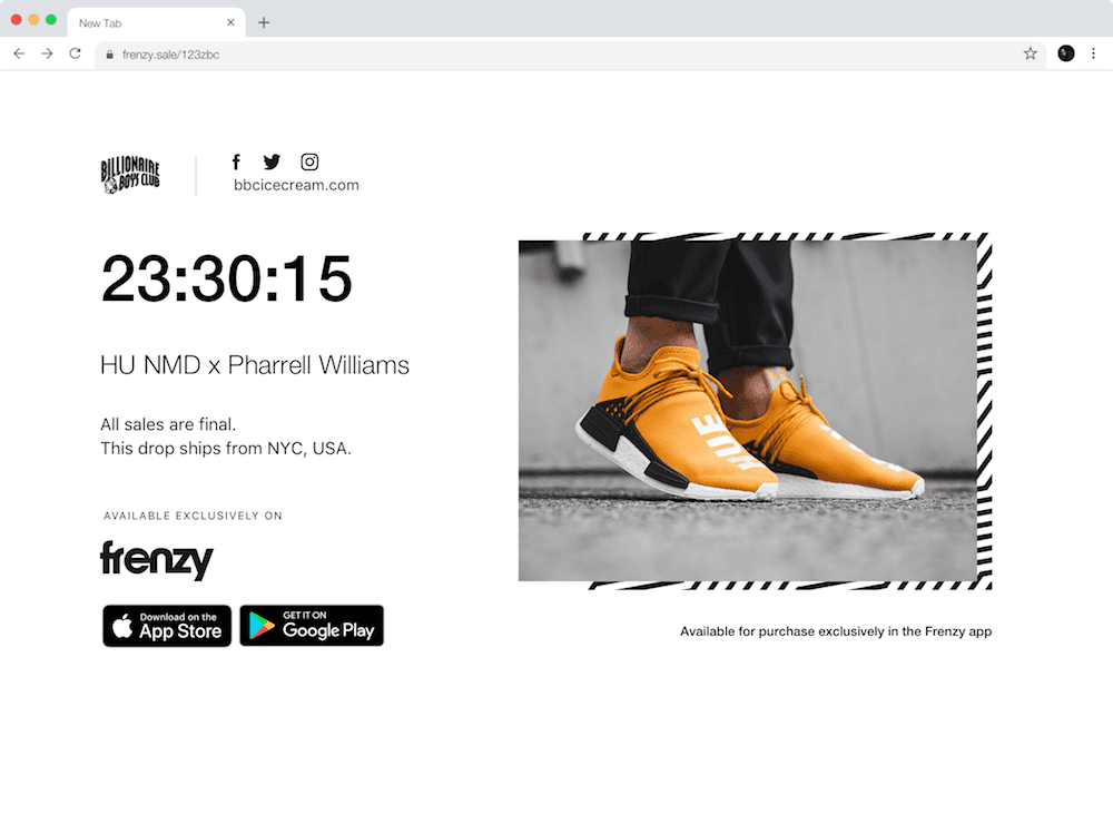 Frenzy option 2 desktop