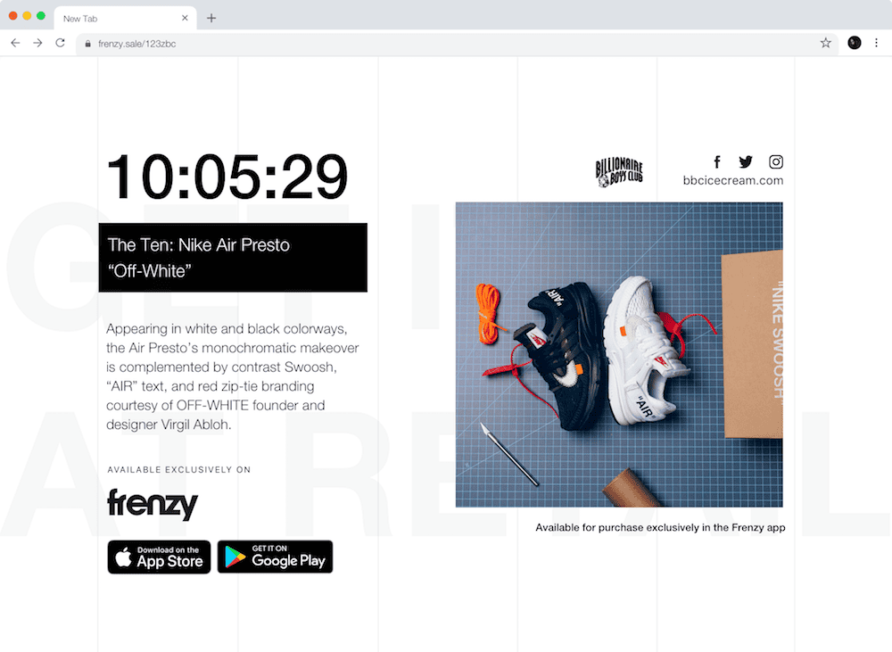 Frenzy option 3 desktop
