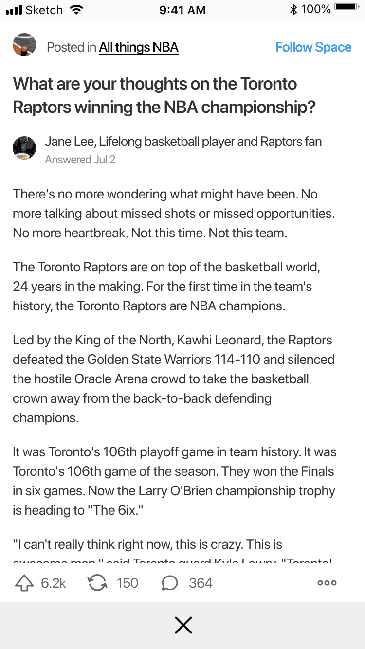 Third mockup of final solution